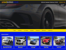 Tablet Screenshot of pollardbrothersmotors.com